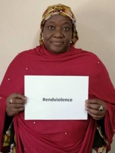 IHP GSI&CE Advisor, Aisha Ahmed, stands for violence against violence against women in all its forms!